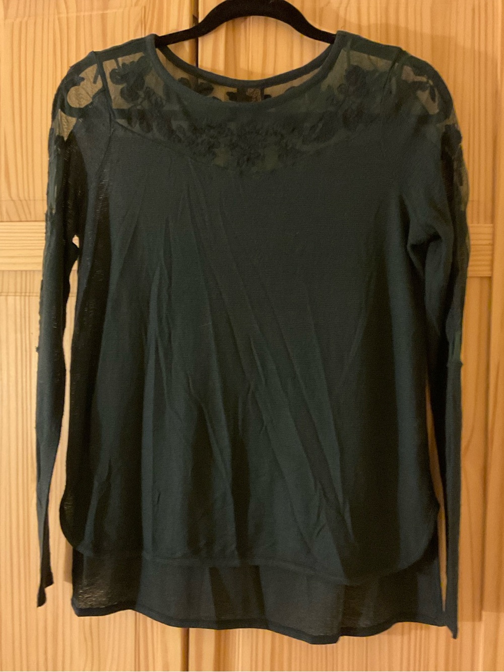 Free People New Romantics Embroidered Gigi Top